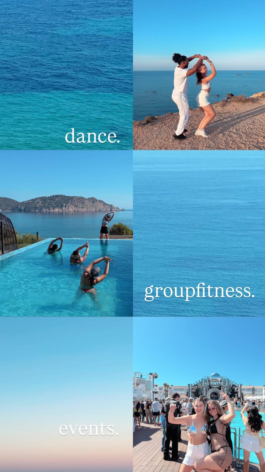 Dance · Groupfitness · Events